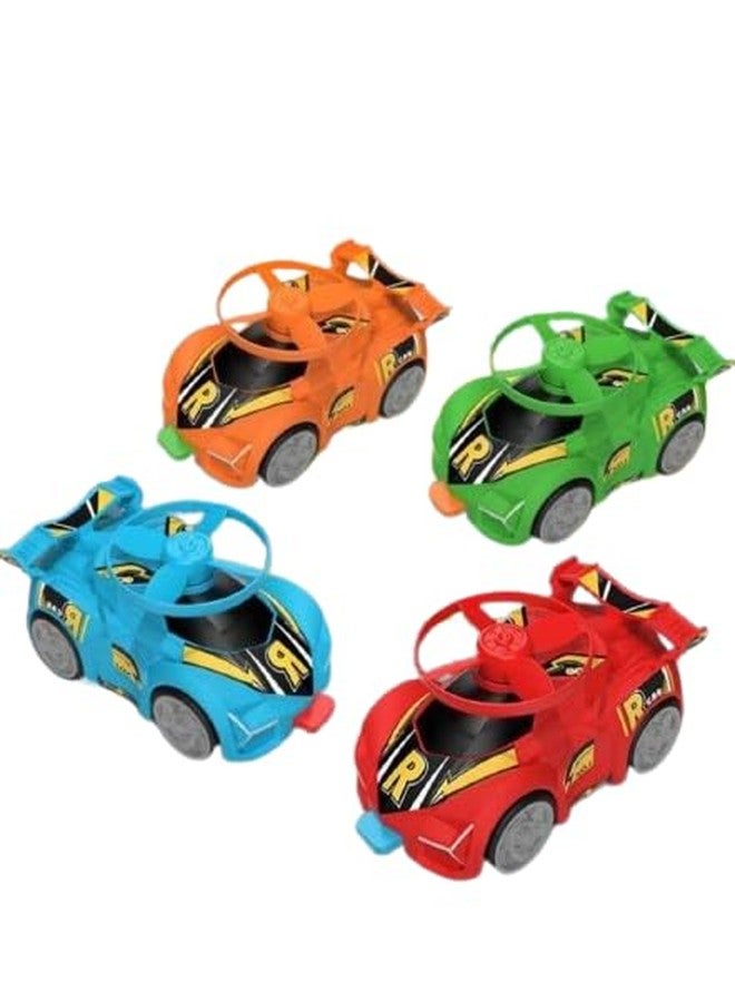 Samip Catapult Ejection Ejection A UFO Cars Gift Pack Cars Toys for 1-10 Year Old Kids - Push and Go Catapult Galaxy Car Launcher for Fun Family Toys (Multicolor) (Catapult_Red) - Image 1